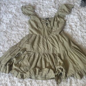 American Eagle Outfitters Olive Kids Dress